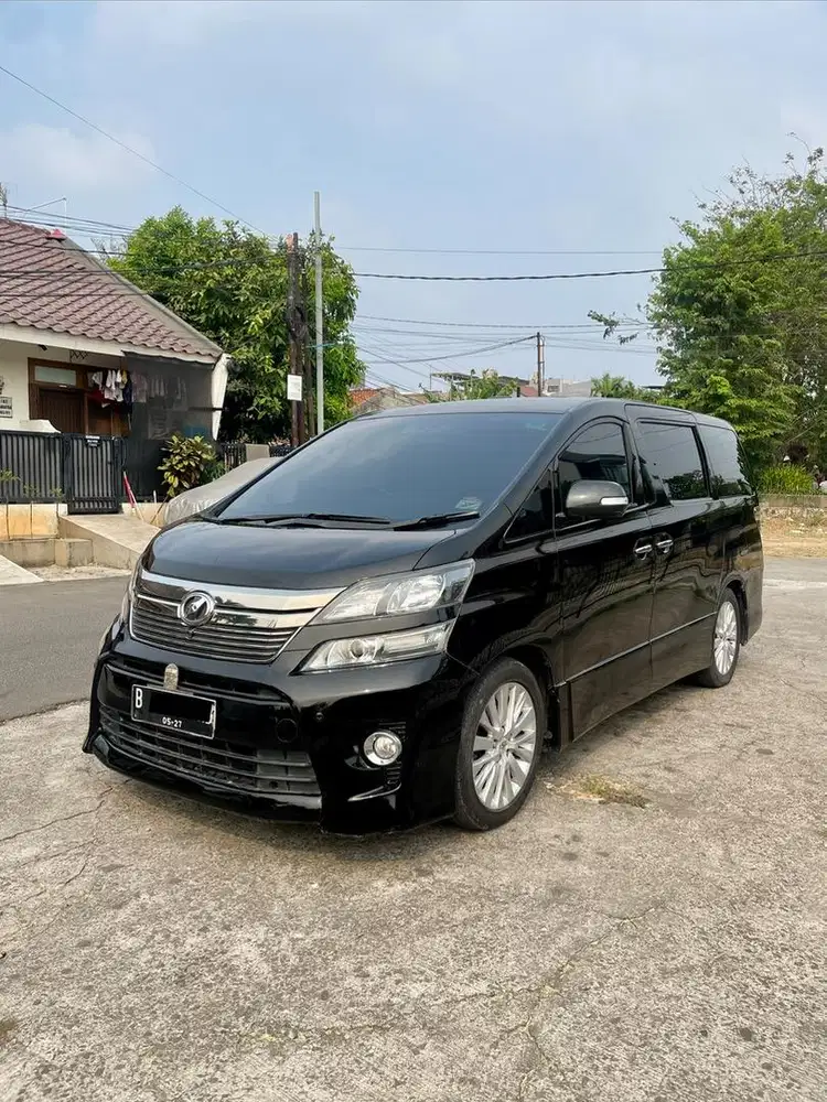 Toyota Vellfire ZG 2012 CBU Japan