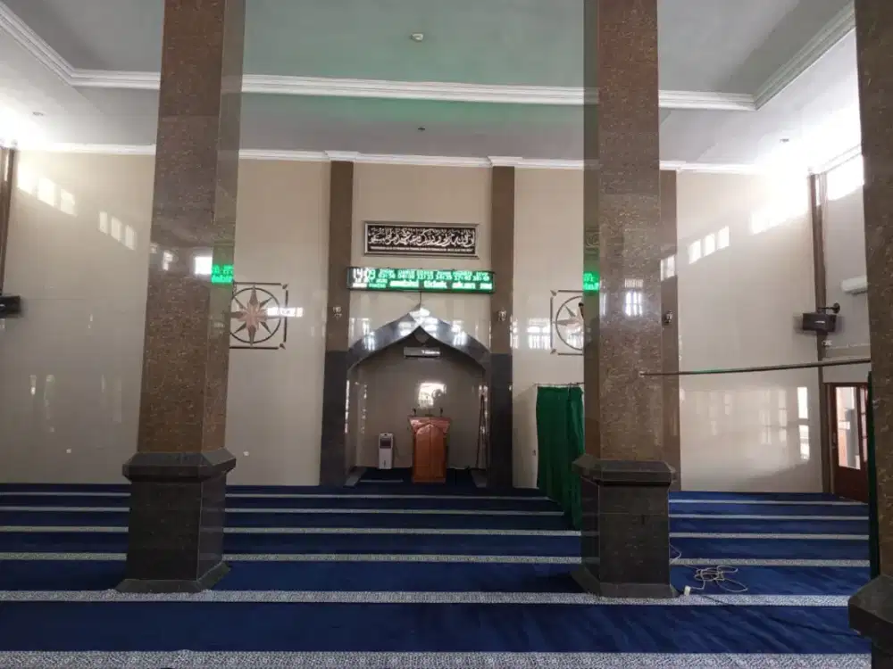 Karpet Masjid Murah warna Navy