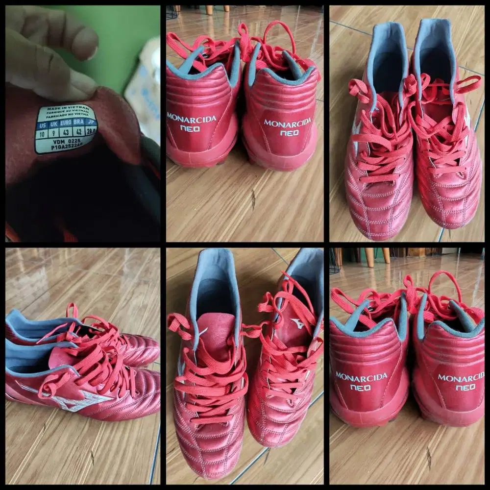 DIJUAL SEPATU BOLA MIZUNO MONARCIDA NEO III ELITE – RUBY RED PACK