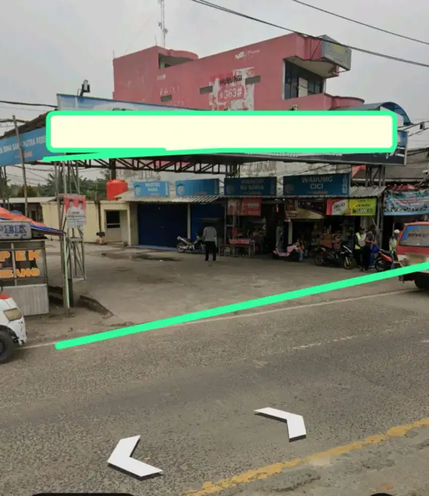 Tanah strategis pinggir jalan nasional