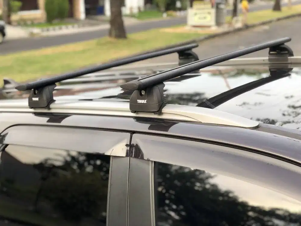 THULE Roof Rack Crossbar Black Toyota Fortuner VRZ Original SECOND