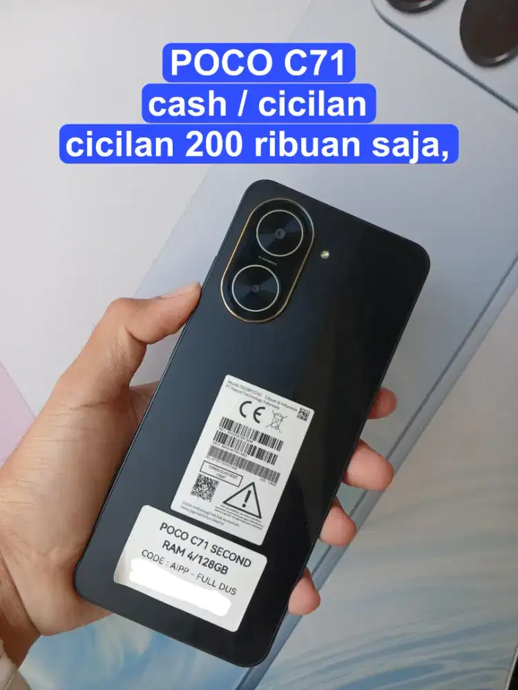 POCO C71 cash/cicilan