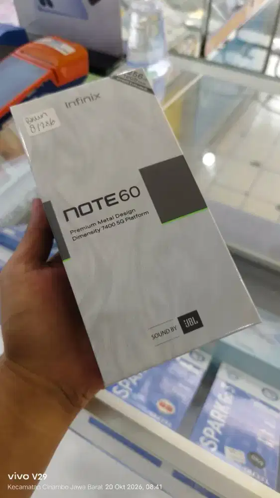 Infinix Note 60 5G 8+8/256 AMOLED baru hot promo termurah