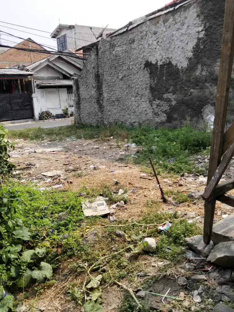 Dijual tanah dan kontrakan luas 124m