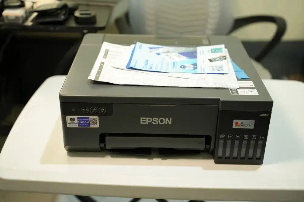 Epson L8050 Bekas Pemakaian 1 Bulan dari Baru