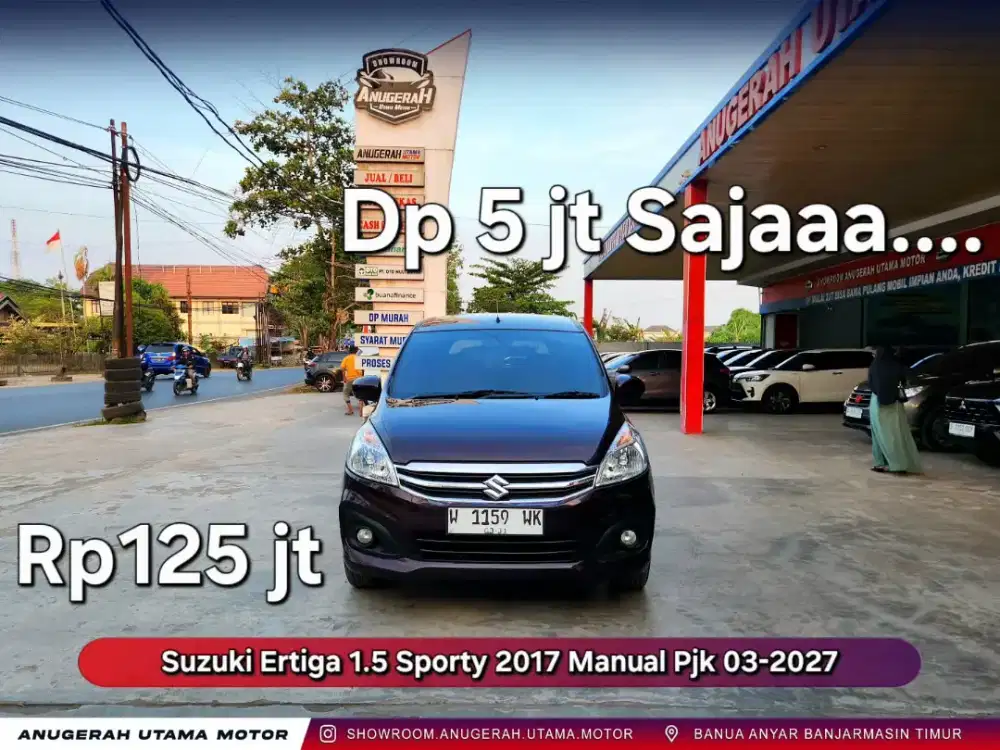 Dp5jt Ertiga GL Sporty 2017 Manual istimewa