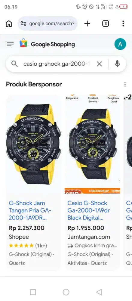 Jam tangan Gshock