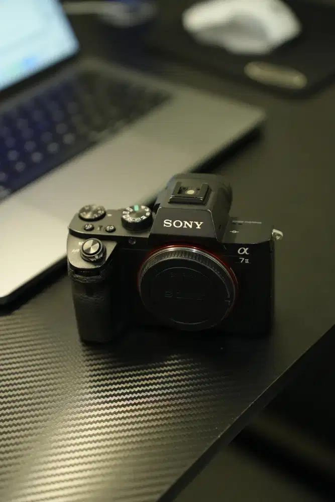 Sony A7II Body Only Bebas Jamur pada Sensor dan Free 3 Baterai.