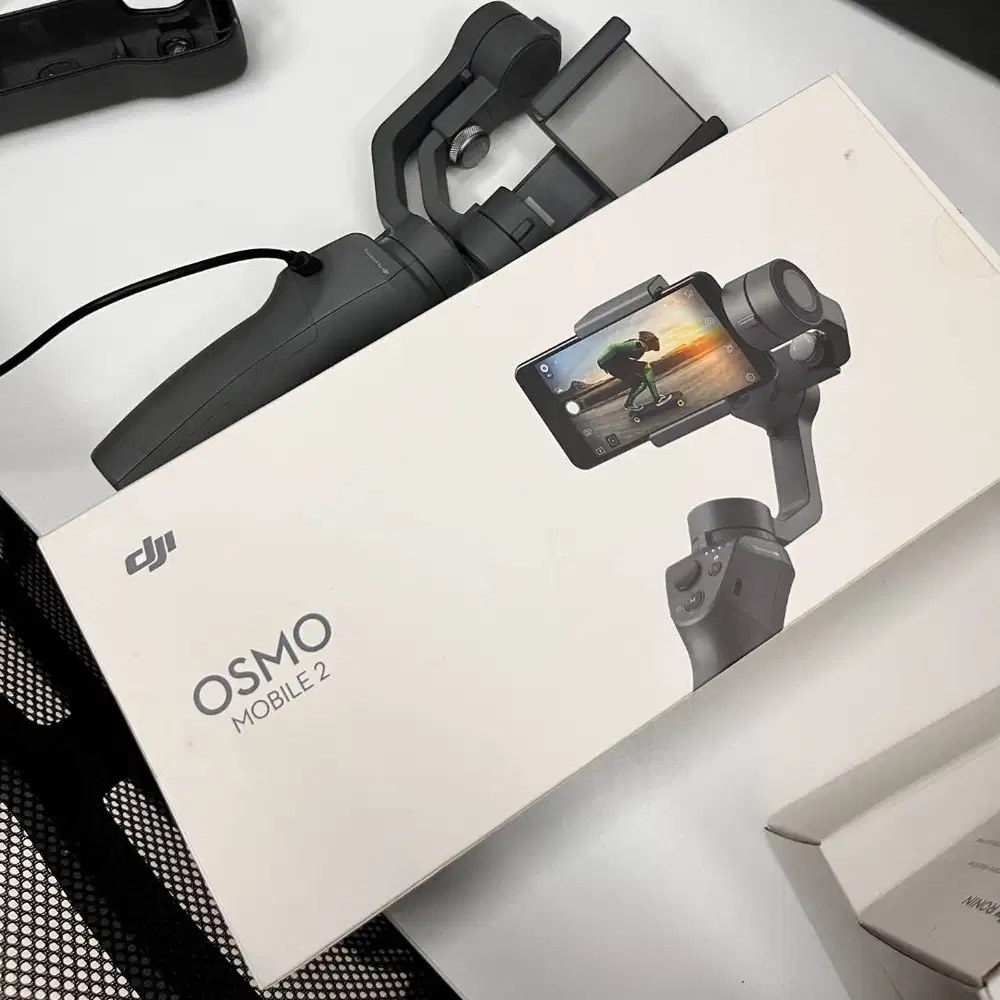 DJI Osmo Mobile 2 Gimbal Smartphone 3 Axis Bekas - Stabilizer HP