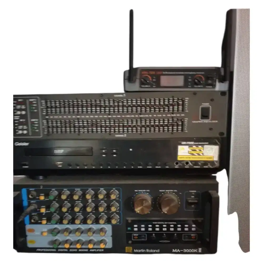 Amplier 1 set untuk karaoke
