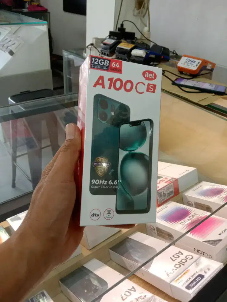 [ Fast respon WA ] Itel A100cs 4+8/64 Garansi resmi 1thn
