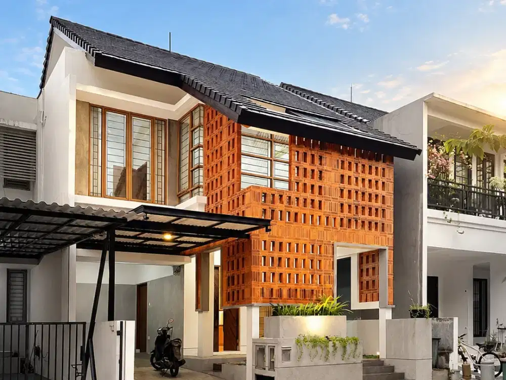 Hot Sale Rumah Modern Estetik Siap Huni Di Emerald Bintaro
