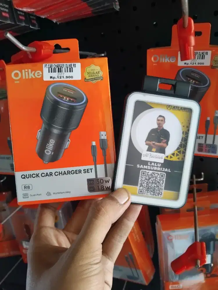 CAR CHARGER OLIKE R8|ATLANTIS DAHSYAT