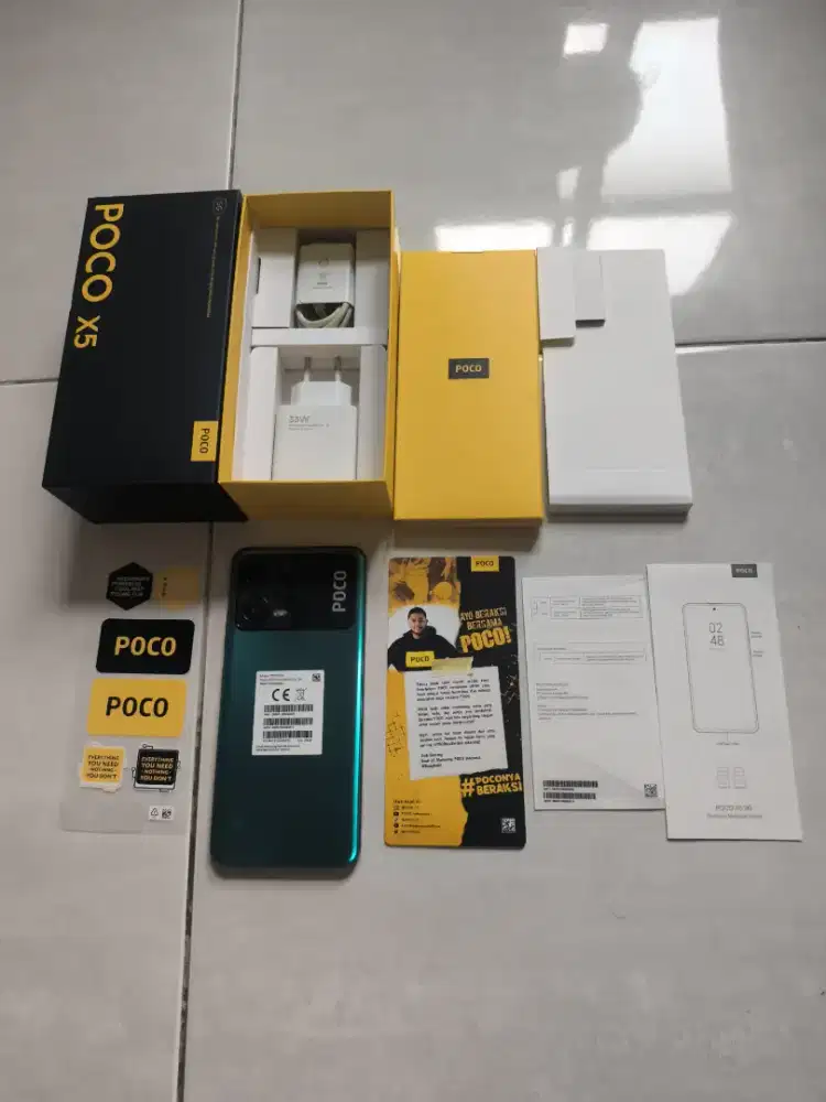 Poco X5 5G 8/256 green like new