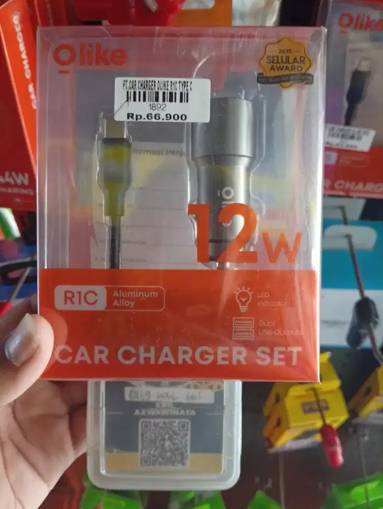 PT.CAR CHARGER OLIKE RIC TYPE C l ATLANTIS DAHSYAT