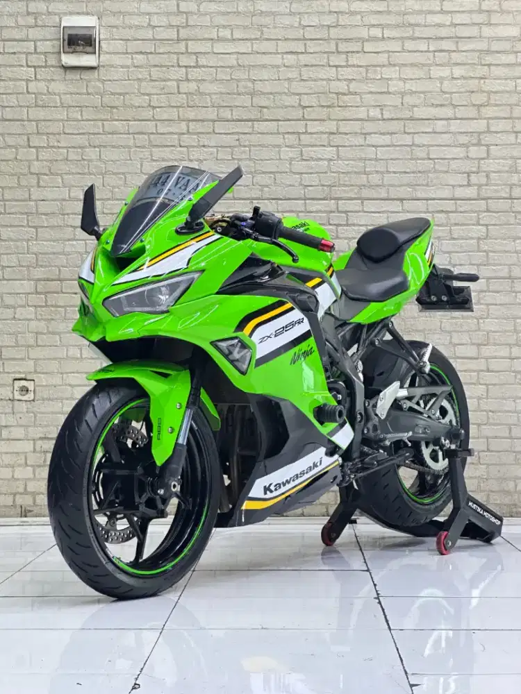 Odo 4rb Simpenan!!Kawasaki ZX25RR 2025 Nopol Cantik Plat L-Mustika