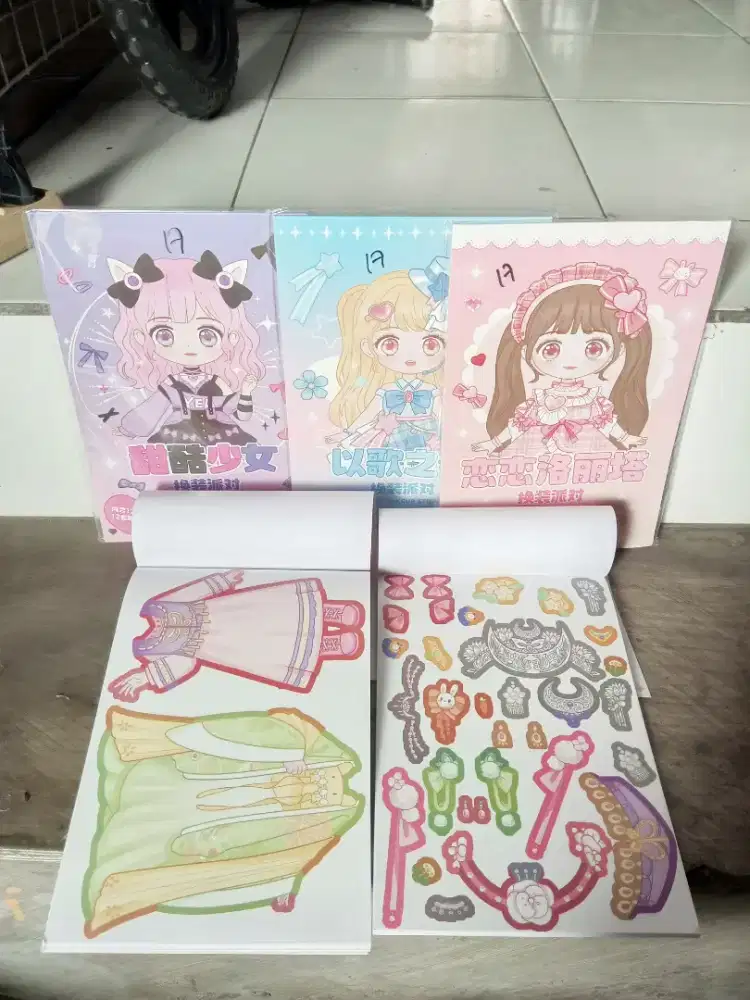 Mainan Anak Buku Stiker Full Badan