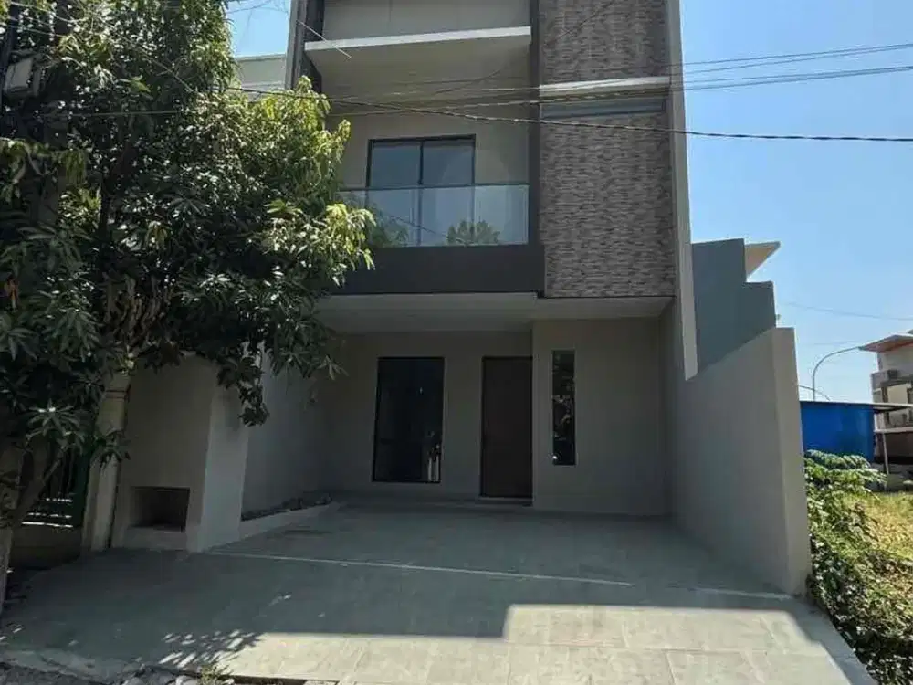 Dijual rumah baru gress  gading Pantai surabaya timur