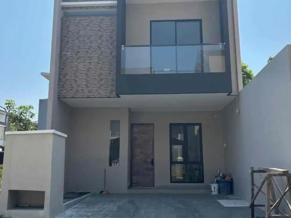 Dijual rumah baru gress  gading Pantai surabaya timur