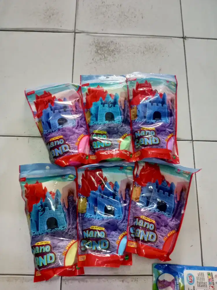 Mainan Anak Pasir Ajaib kinetik 800gr