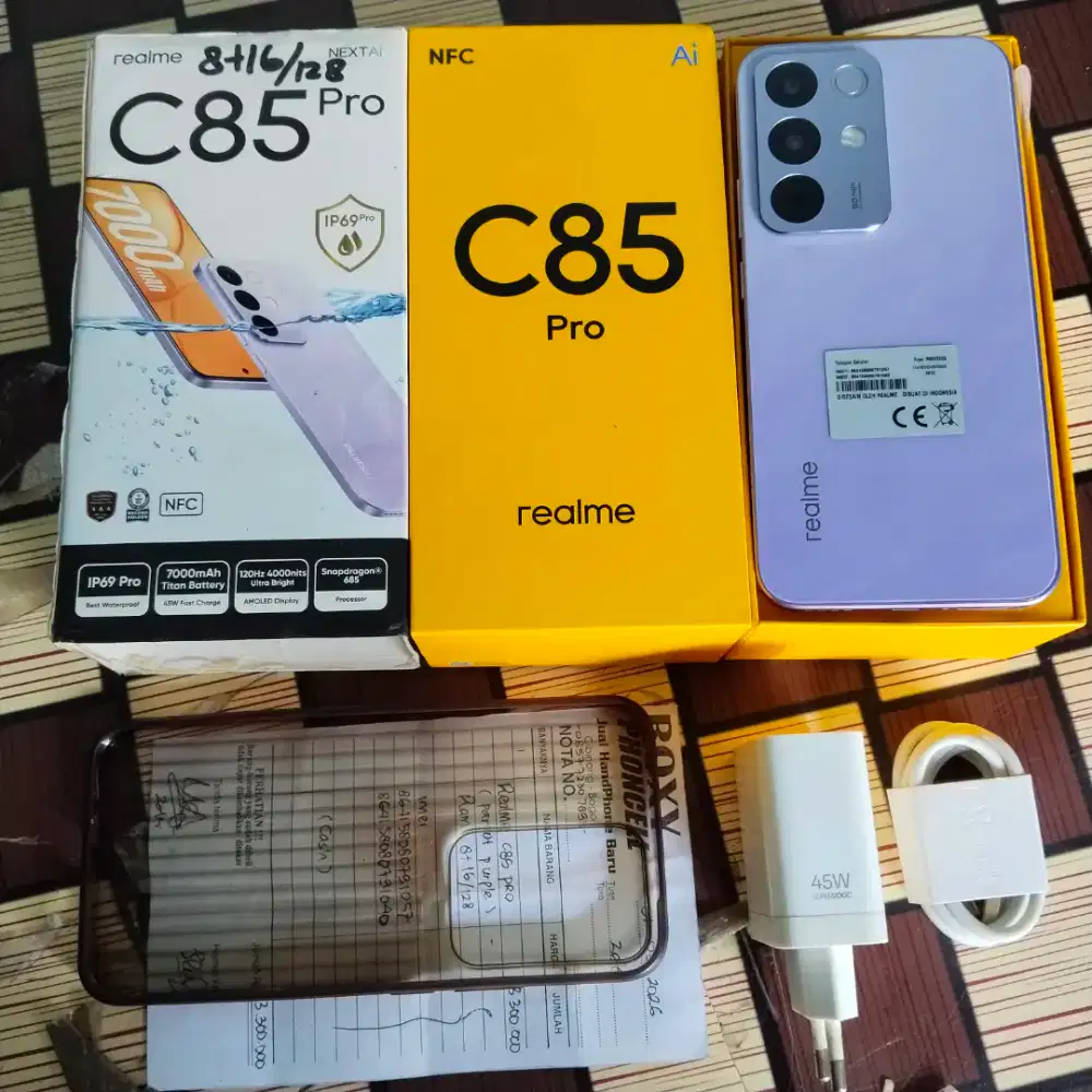 REALME C85 PRO NFC RAM 8+16/128