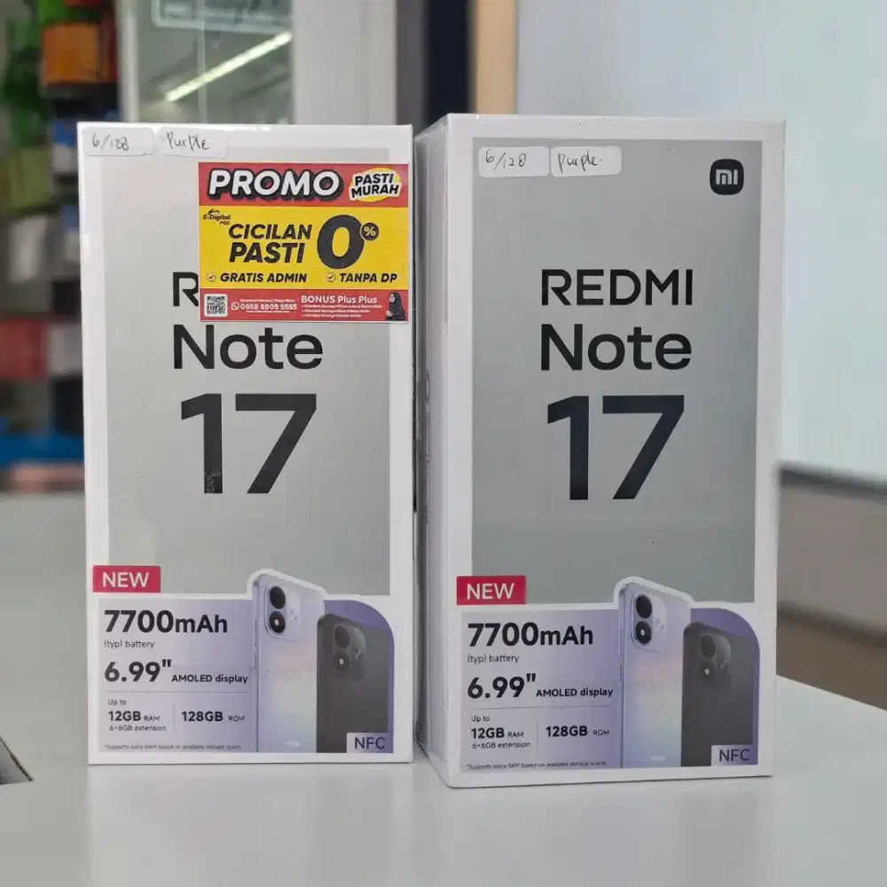 TERBARU REDMI NOTE 17 HARGA MURAH