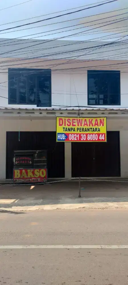 DISEWAKAN RUKO 2 LANTAI per thn