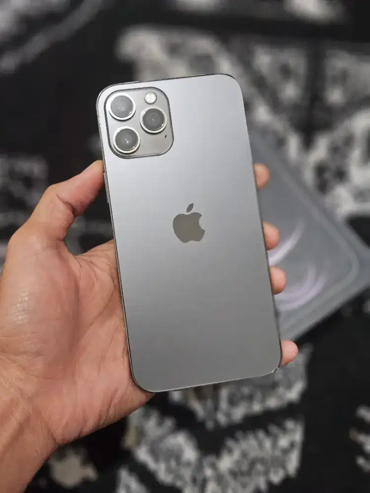 Iphone 12 promax 128gb grey cukai