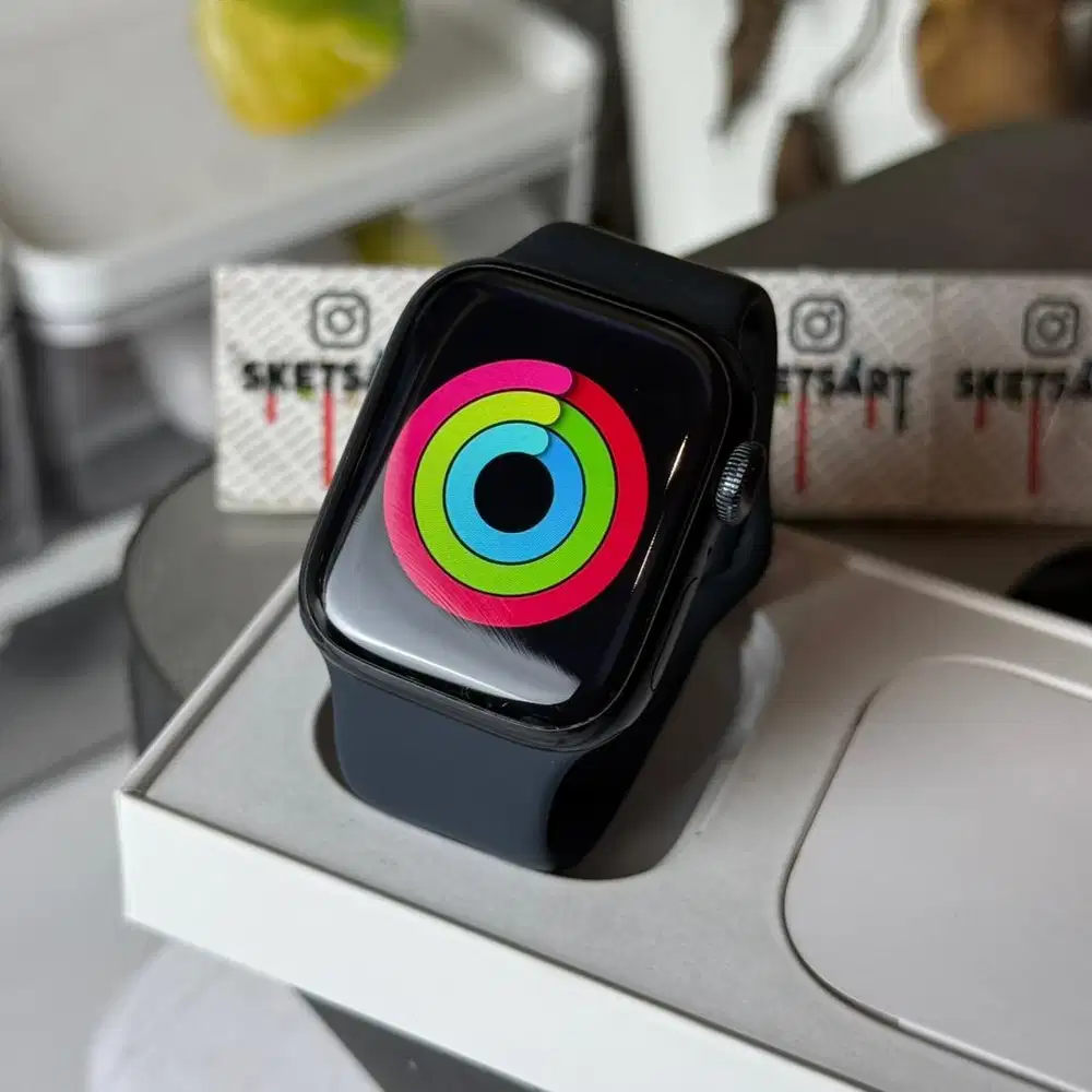 Apple Watch Series 7 41mm Black iwatch Battery Health 83%