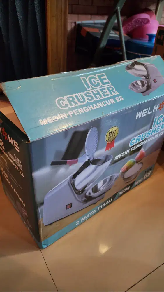 Mesin Serut Es Penghancur Es Ice Crusher Welhome