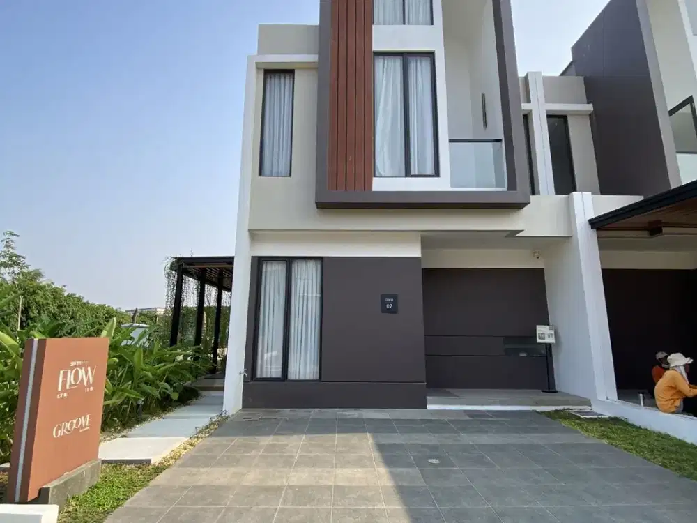 Flow 2 Graha Raya, Rumah Modern untuk Keluarga Muda