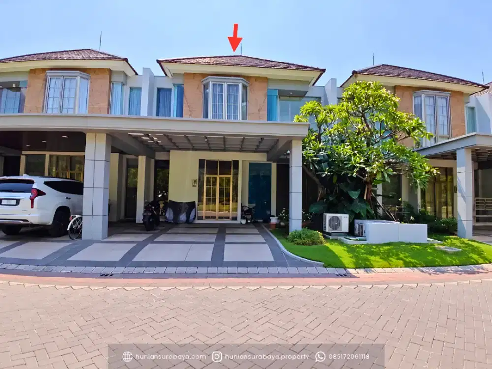 Rumah 2 Lantai Grand Pakuwon Brisbane Surabaya Barat SHM