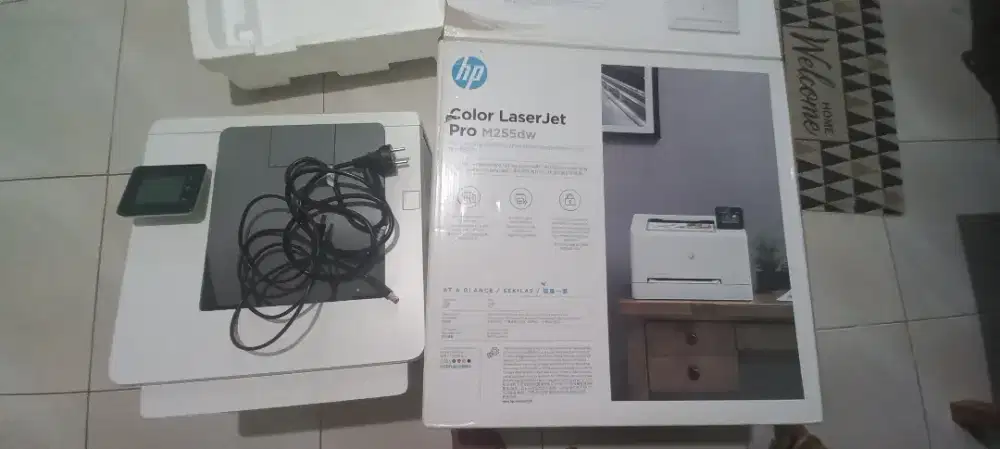 Di jual printer HP colour laser jet duplex