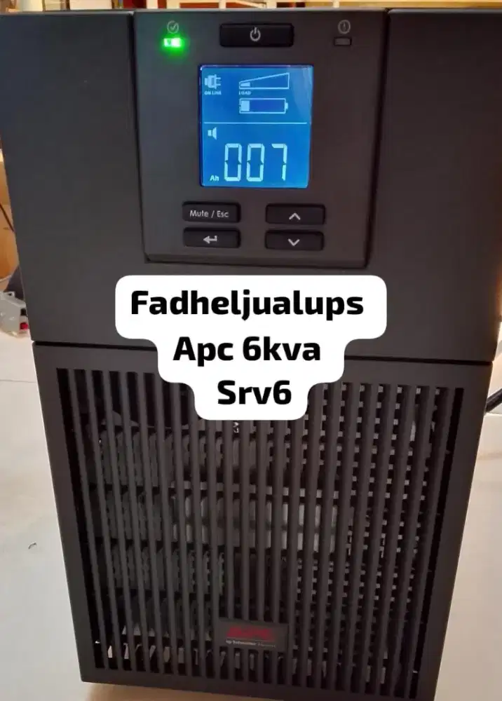 UPS apc 6kva srv anti mati listrik untuk komputer cctv server dll
