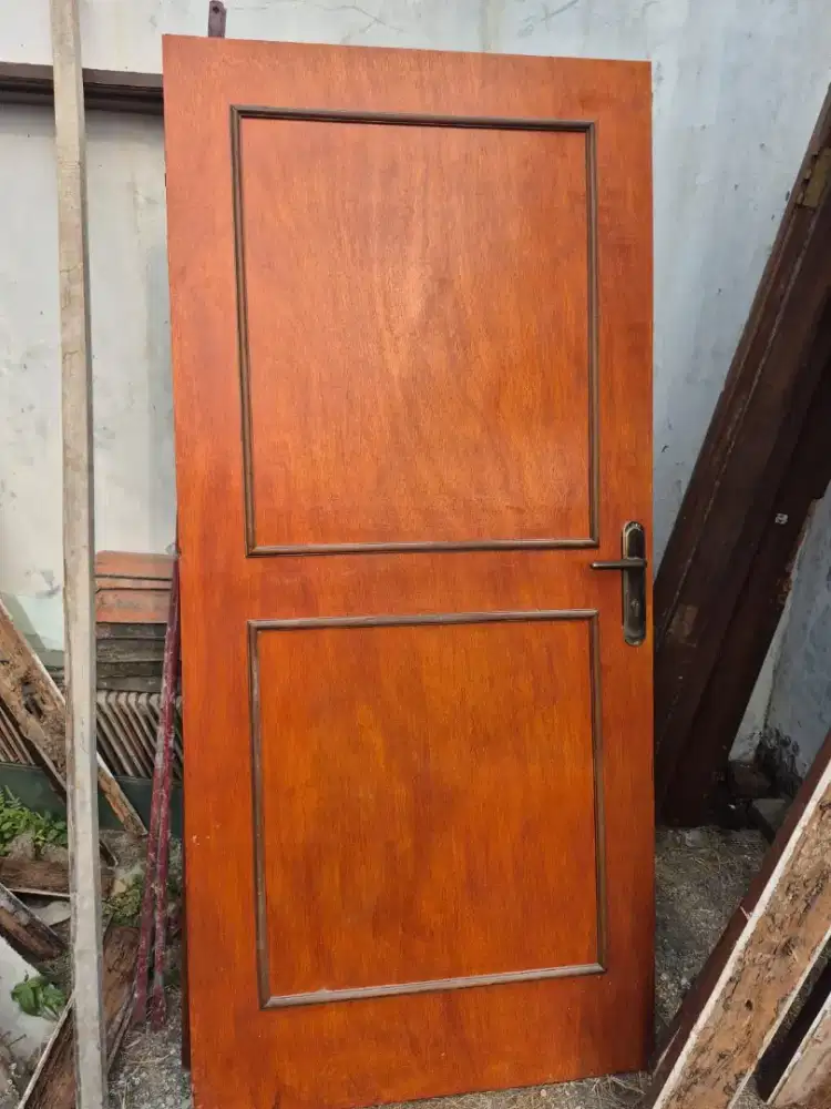 DIJUAL PINTU TRIPLEK, KUSEN, JENDELA KAYU BEKAS | NEGO SAMPAI DEAL