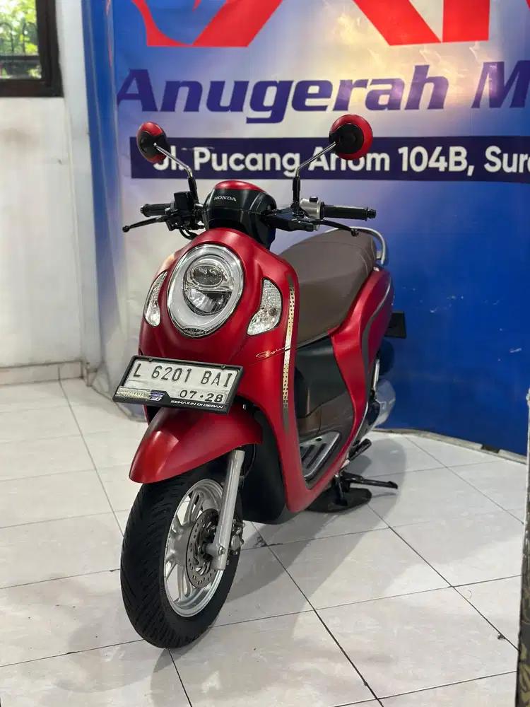 Honda Scoopy Stylish Keyles 110cc Th 2023 Km 8Rb Anugerah Motor Pucang