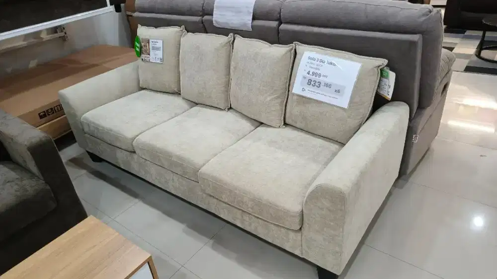 Jual santai! Sofa 3 dudukan selma