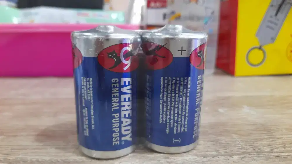 Baterai Besar type D Eveready