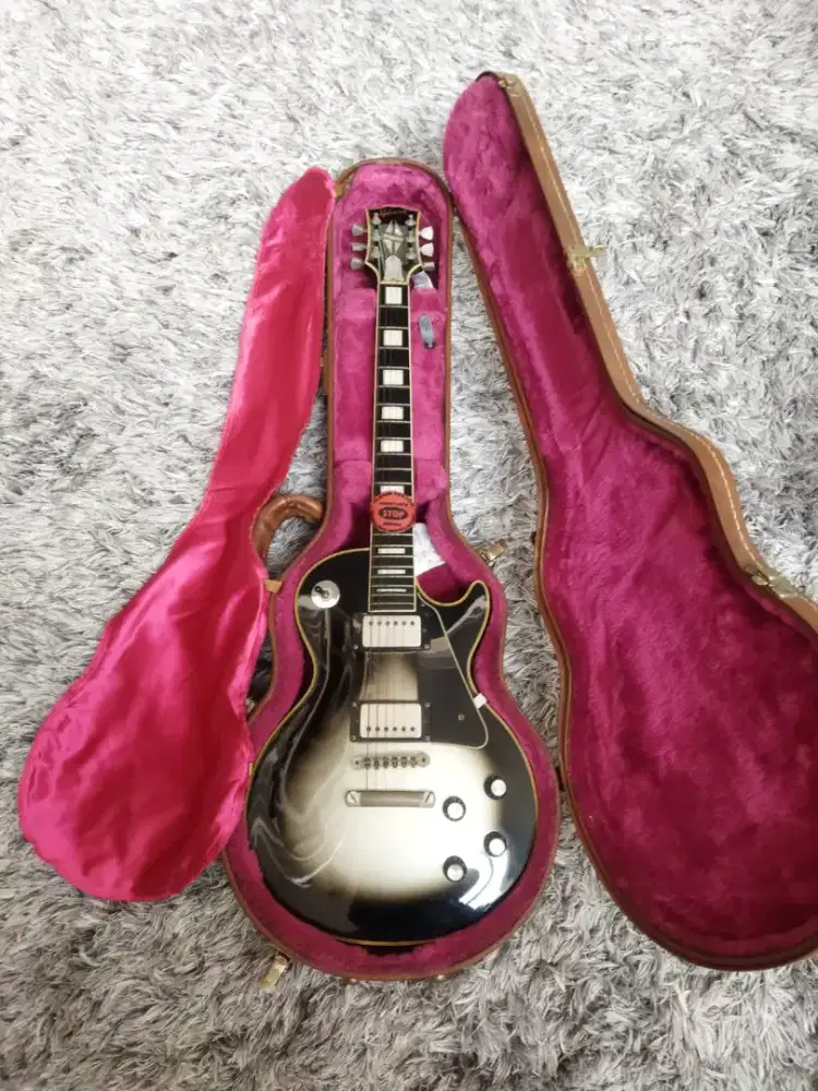 Les Paul Silverburst Burny 90s