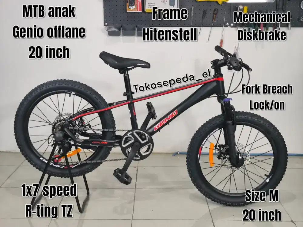 MTB anak genio offlane 20 inch by united