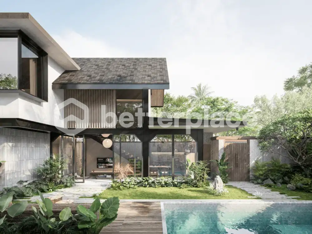 Industrial Contemporary Villa in Kedungu – 3 Bedrooms with Kedungu Beachfront Access