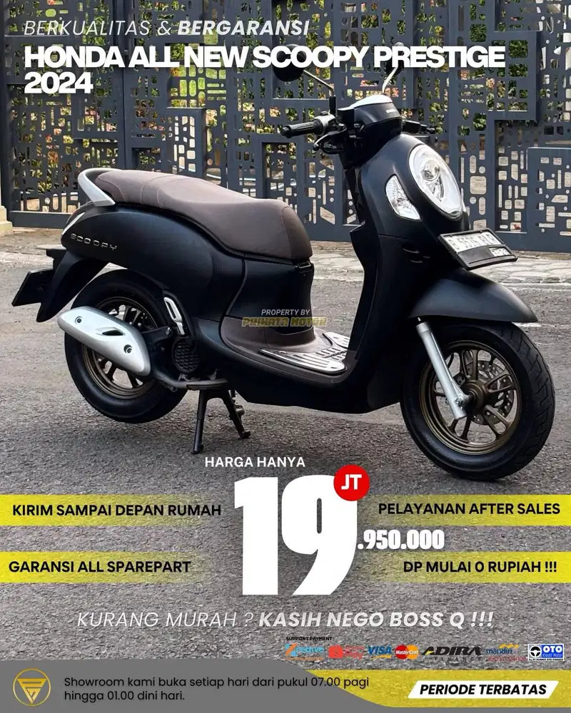 HONDA ALL NEW SCOOPY PRESTIGE 2024 !!!