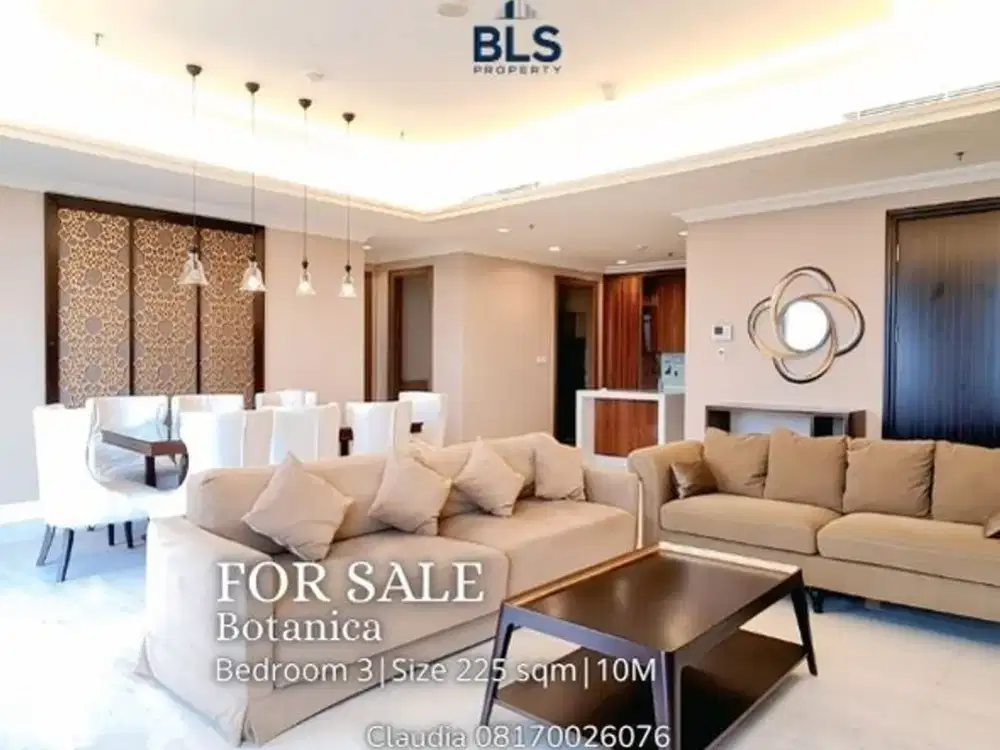 FOR SALE Apartement Botanica 3 Bedroom
