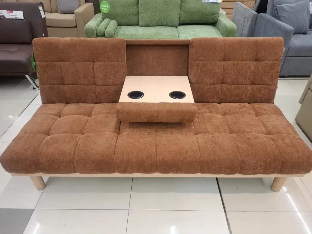Sofabed Gerano brown