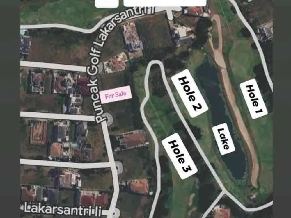 DIJUAL KAVLING GOLF VIEW PUNCAK GOLF A1 citraland surabaya