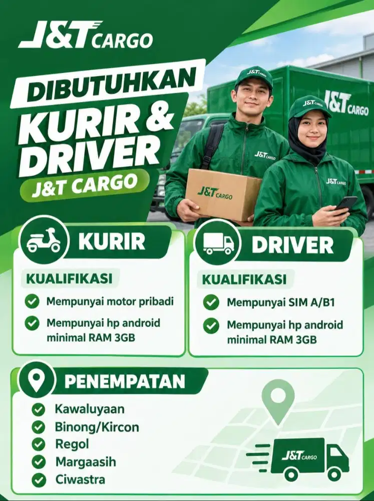 LOKER KURIR DAN DRIVER