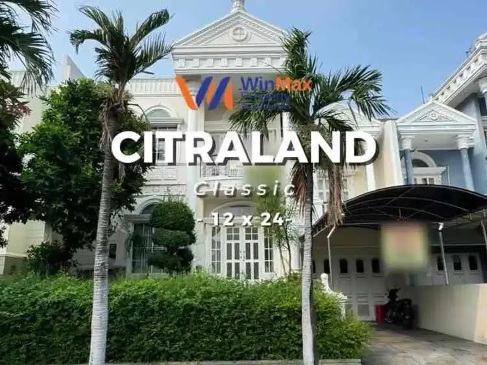 Dijiual Rumah citraland Classic Siap Huni surabaya