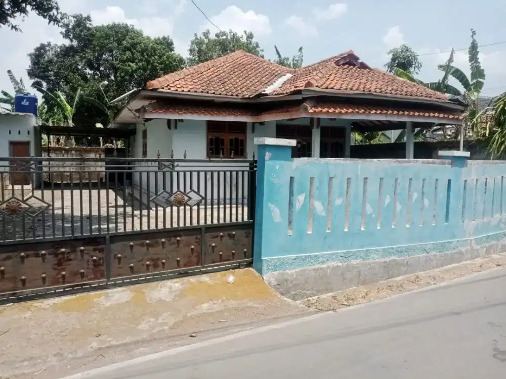 Jual tanah 421m shm ada rumahnya