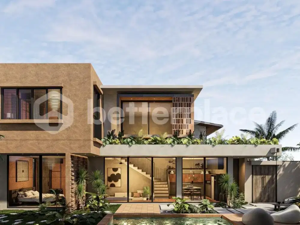 Terracotta Contemporary Villa in Kedungu – 3 Bedrooms Walking Distance to the Beach