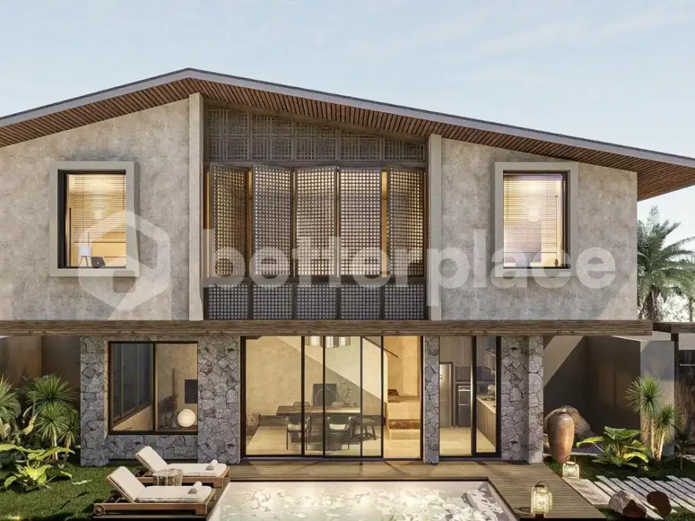Elegant Wabi-Sabi Contemporary Villa in Kedungu – 3 Bedrooms Walking Distance to the Beach